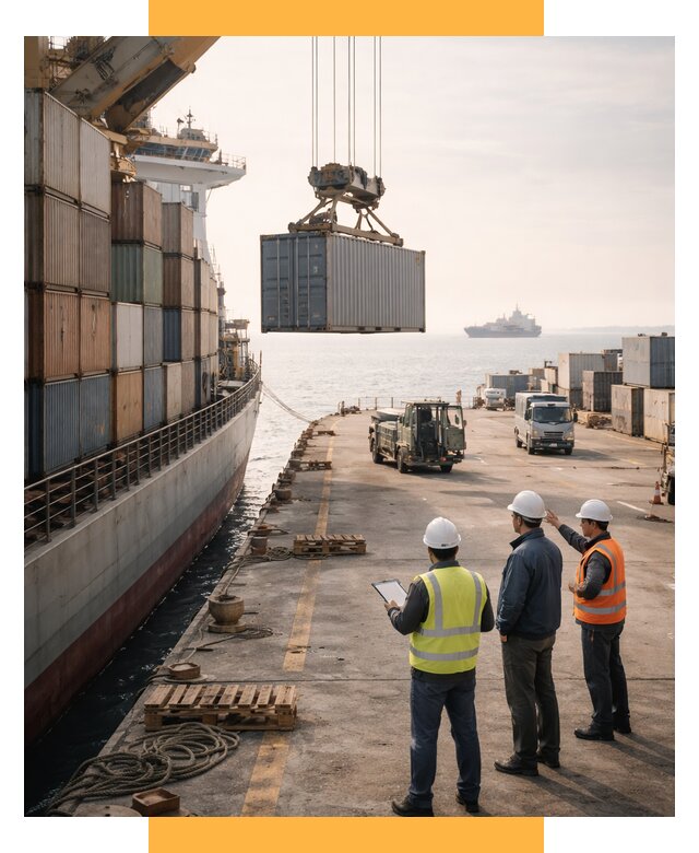 Морские перевозки грузов по миру от 45675 р. | СетСервис-Втс