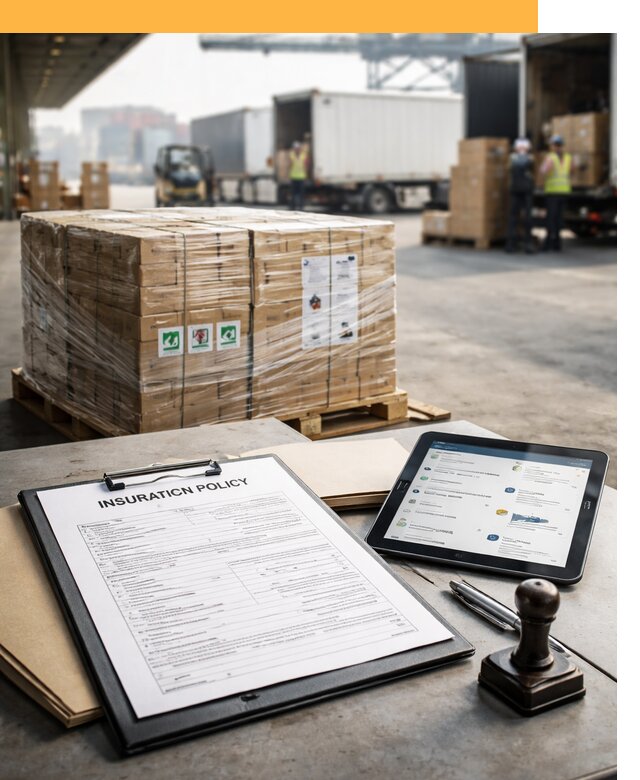 Страхование международных грузов от 3553 руб, полная защита