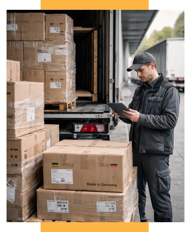 Доставка грузов из Германии от 45675 р. быстро - СетСервис-Втс