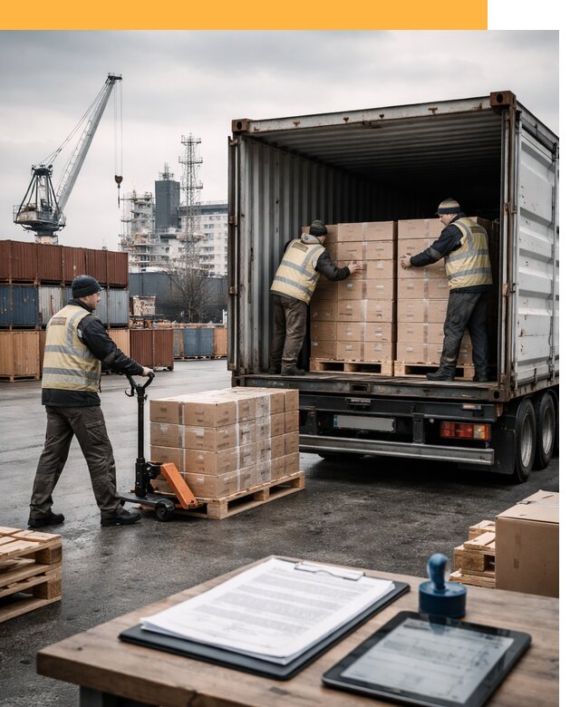 Доставка грузов из Латвии от 25375 руб, морская, авто, авиа