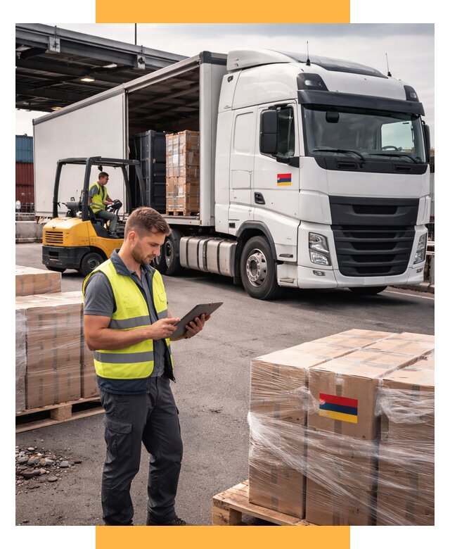 Автоперевозки из Армении от 96425 р. — услуги СетСервис-Втс