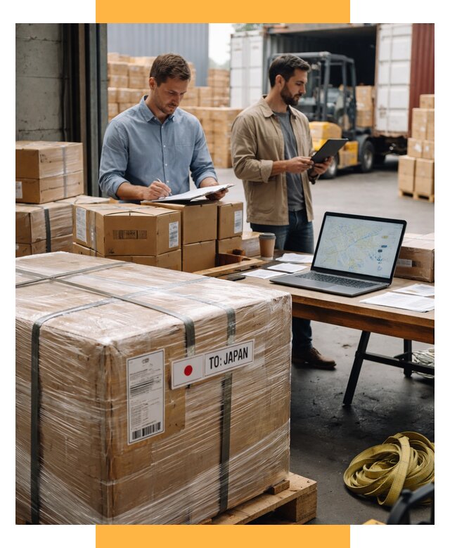 Доставка грузов в Японию от 25375 р., логистика СетСервис-Втс