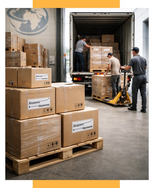 Доставка грузов в Израиль и экспорт от 45675 р. СетСервис-Втс