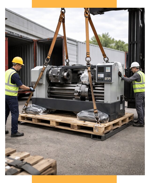 Перевозка станков и таможня от 60900 р. | СетСервис-Втс логистика