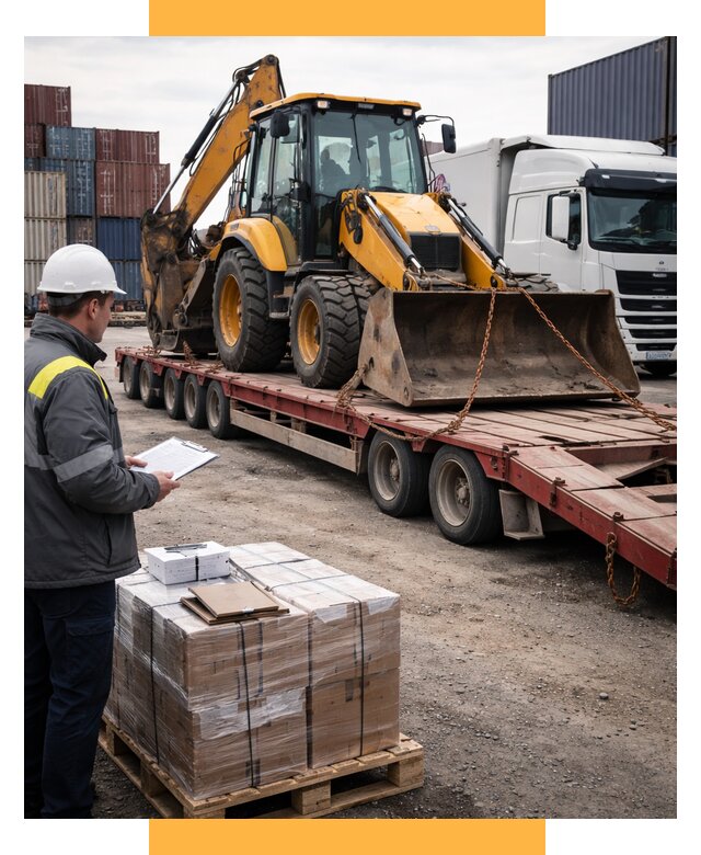 Международная перевозка спецтехники от 45675 р., СетСервис-Втс