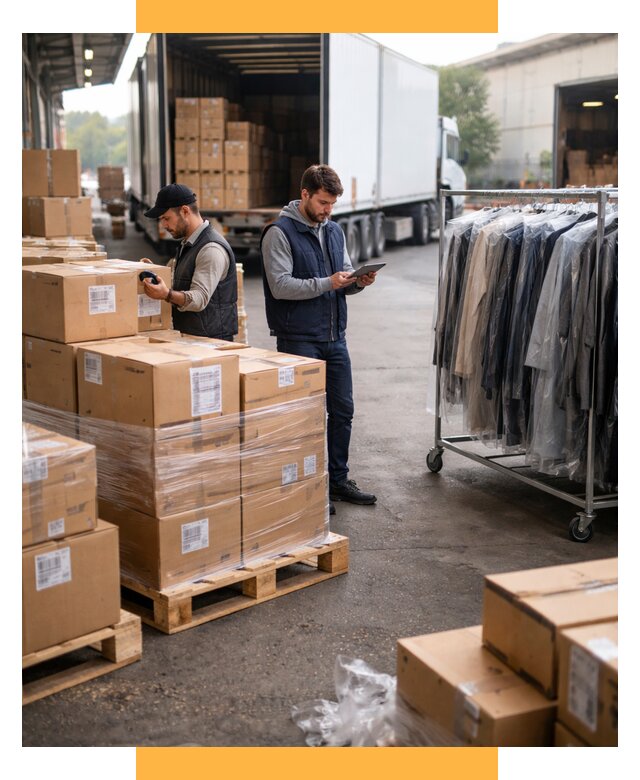 Перевозка и доставка одежды из Китая от 7613 р., СетСервис-Втс