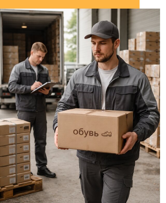 Международная перевозка обуви с таможенным оформлением от 4568