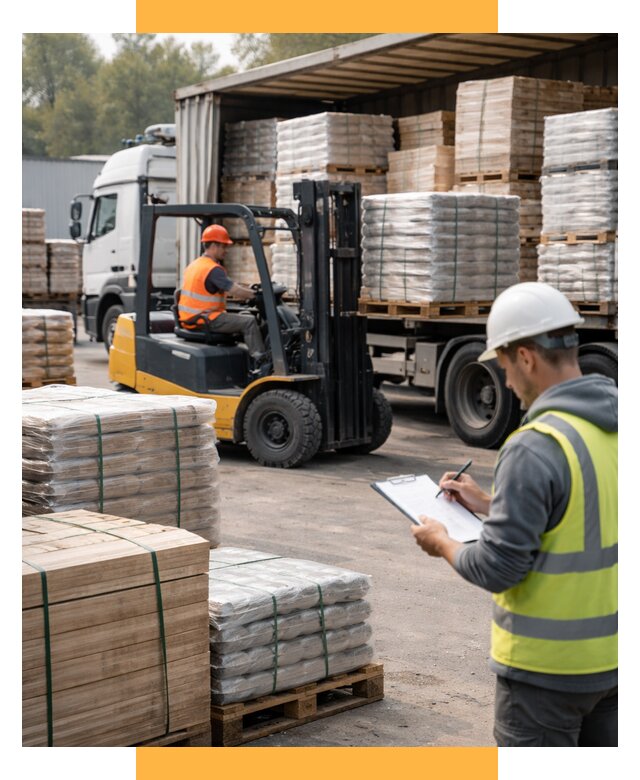 Перевозка строительных материалов от 5583 р. | СетСервис-Втс