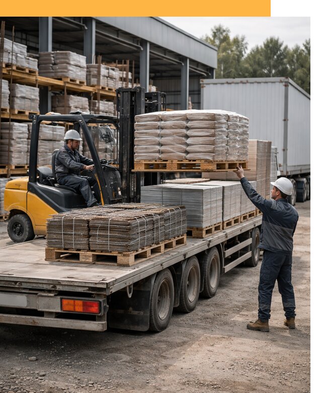 Перевозка строительных материалов по миру от 5583 руб