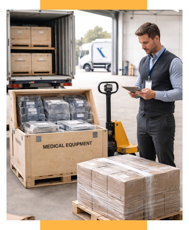 Перевозка медицинского оборудования от 15225 р. в СетСервис-Втс