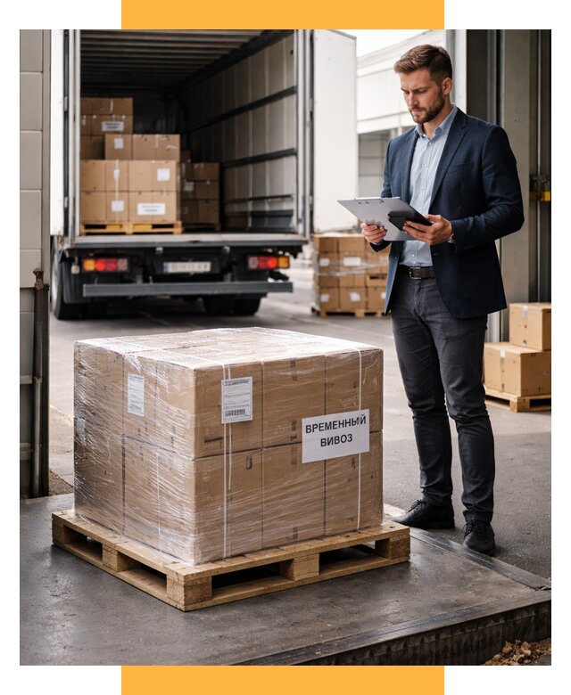 Временный вывоз товаров под ключ от 8120 р. | СетСервис-Втс