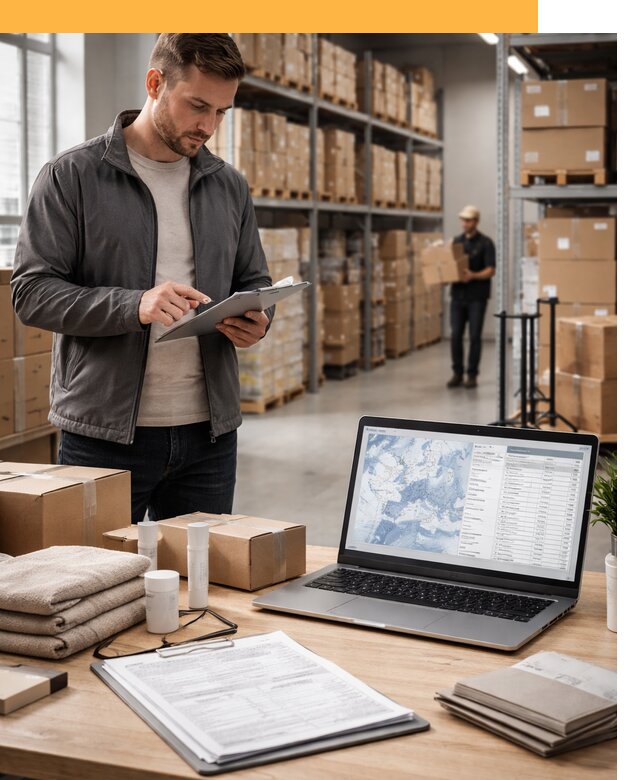 Закупка товаров в Европе под ключ: доставка, таможня от 7613 руб