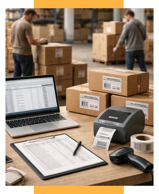 Маркировка импортных товаров от 4568 р. под ключ, СетСервис-Втс